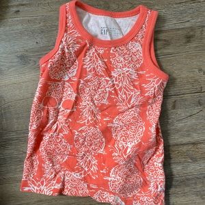 babyGap toddler boy summer pineapple print tank